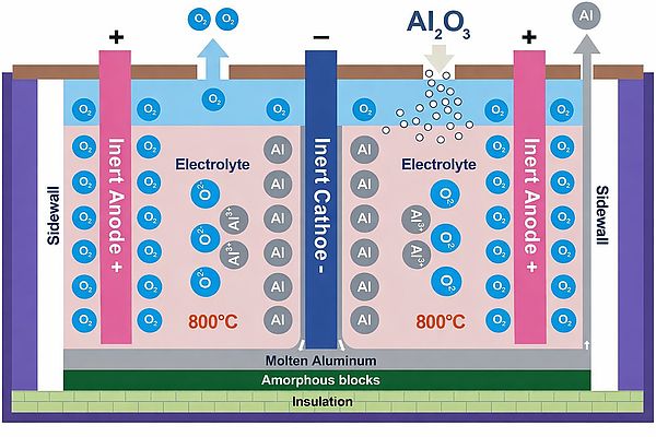 Overview of the Electrode Configuration_Electrolysis Process