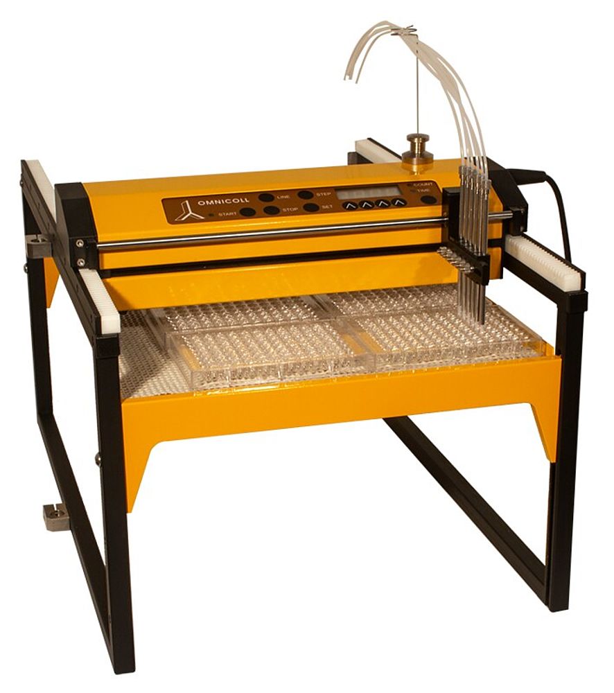 Automated multi-channel collection into 96-well plates