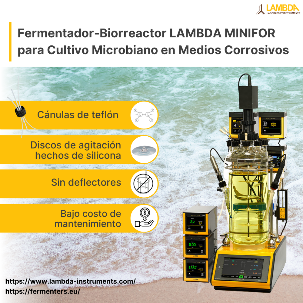 LAMBDA MINIFOR: La Solución Ideal para Cultivos Microbianos sin Corrosión