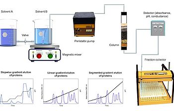 LAMBDA Schlauchpumpen & OMNICOLL Fraktionssammler in der Chromatographie