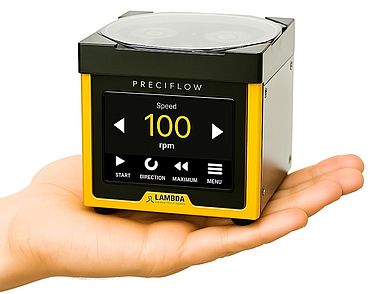 Reliable and compact LAMBDA peristaltic pump — trusted by scientists on Earth and aboard the International Space Station