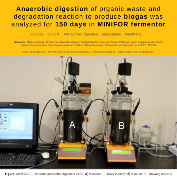 Digesteurs & conditions anaérobies - LAMBDA MINIFOR