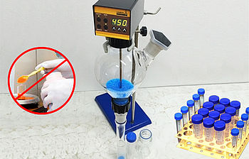 Automatisierte Pulverdosierung im Labor
